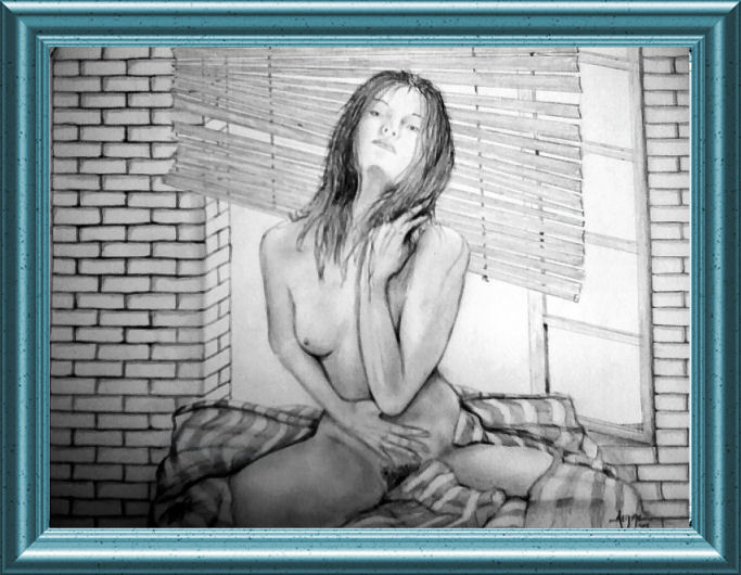 nice girl waiting
